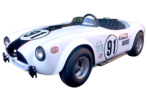 Voiture Ford Cobra. Moteur Thermique